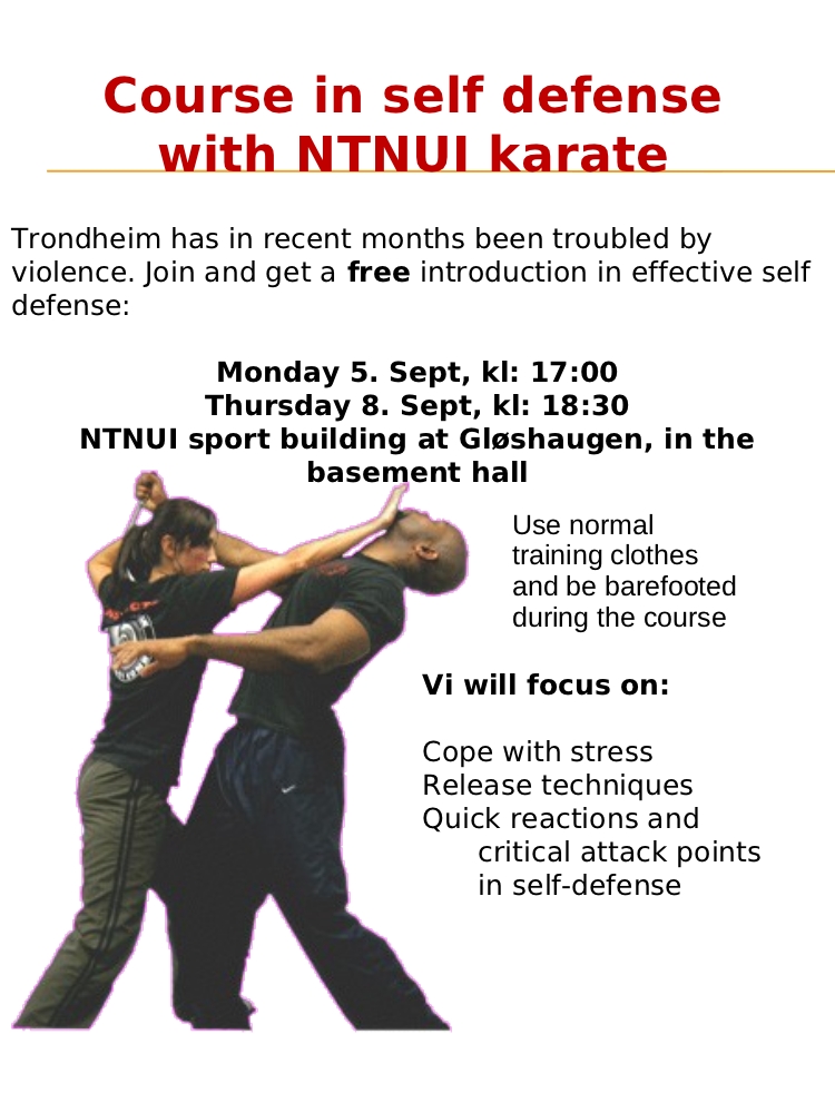 Self Defence Course