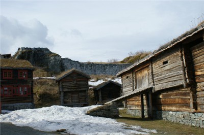 From below the Sverresborg ruins