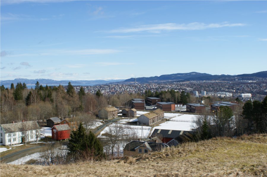 View from Sverresborg towards east