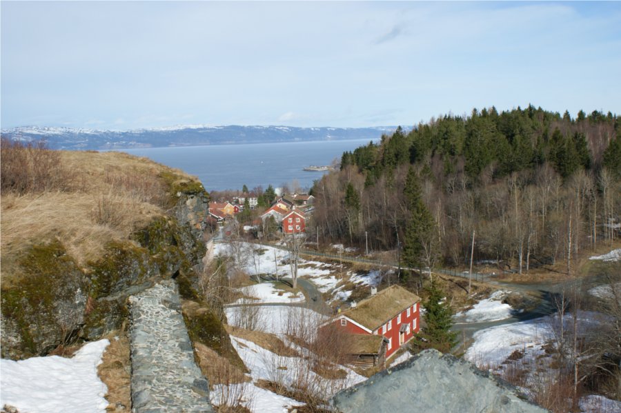View from Sverresborg towards north